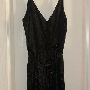 H&M Sparkly Black Jumpsuit